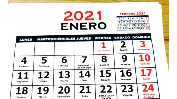 Conoce los feriados del 2021