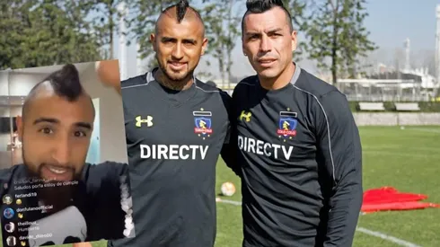 Arturo Vidal alienta a los hinchas de Colo Colo confiado en que el Cacique no desciende.
