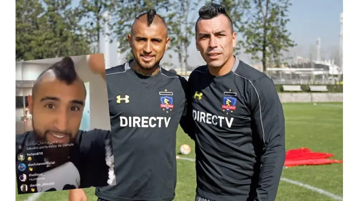 Arturo Vidal alienta a los hinchas de Colo Colo confiado en que el Cacique no desciende.