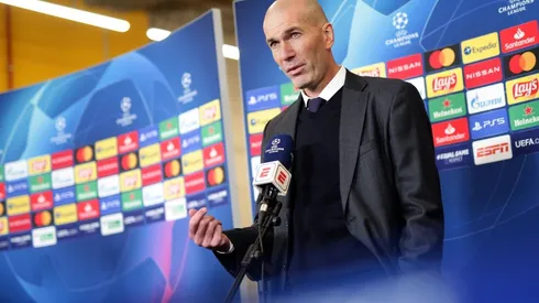 Zinedine Zidane en conferencia de prensa