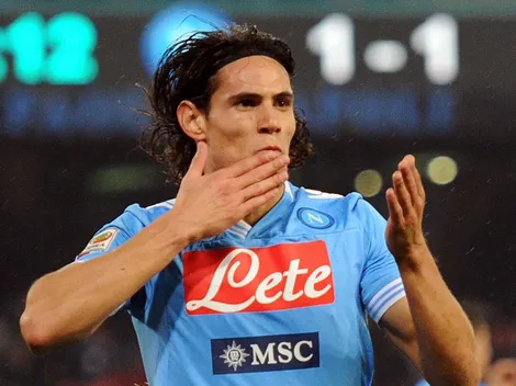 Edinson Cavani: "Rechacé a Juventus y al Inter"