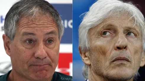 Ariel Holan y José Pékerman no cuentan con gran apoyo para alcanzar la banca de la selección chilena