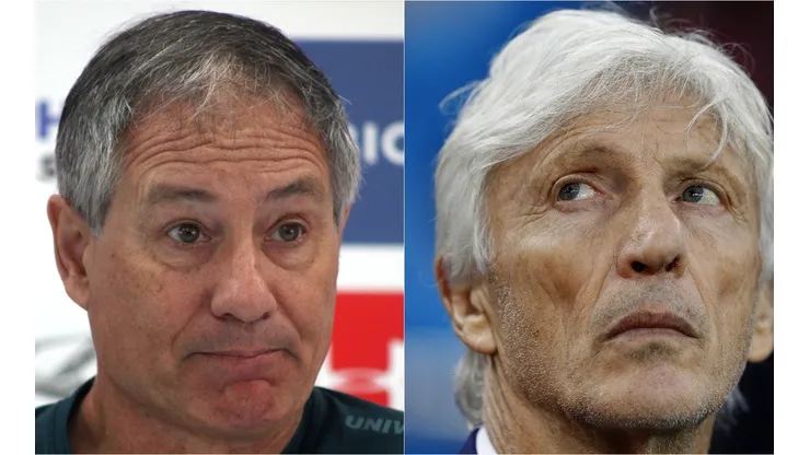 Ariel Holan y José Pékerman no cuentan con gran apoyo para alcanzar la banca de la selección chilena