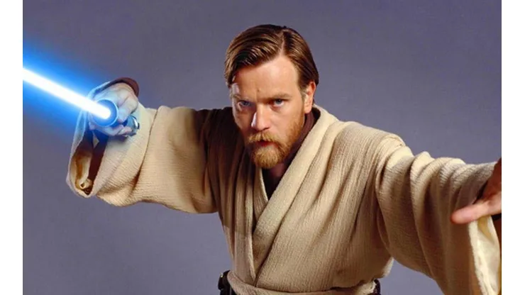 Ewan McGregor como Obi-Wan Kenobi, en la trilogía de precuelas de "Star Wars".