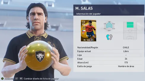 Marcelo Salas en PES 2021