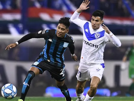 Duelo de chilenos en el Vélez vs Racing en Argentina