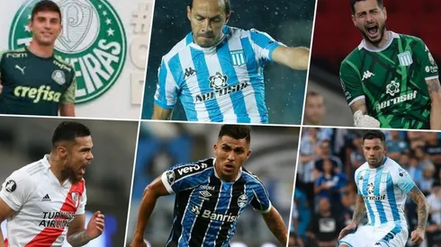 Seis futbolistas nacionales siguen con vida en la Copa Libertadores.