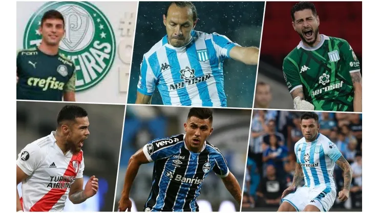 Seis futbolistas nacionales siguen con vida en la Copa Libertadores.