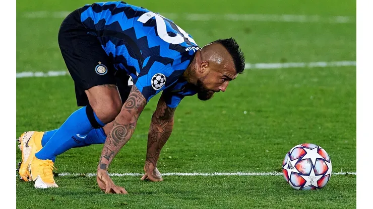 Arturo Vidal quedó nuevamente a la vera del camino en la UEFA Champions League