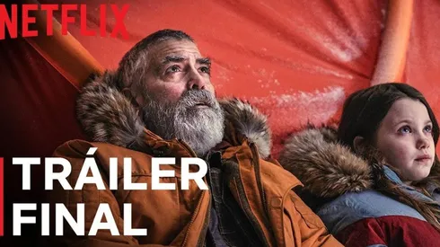 George Clooney comparte dramáticas escenas con Caoilinn Springall en "Midnight Sky".