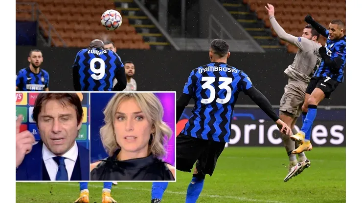 Conte se molestó por las preguntas de Fabio Capello y Anna Billó.