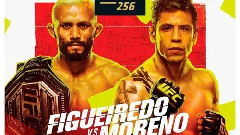 Figueiredo vs Moreno es el evento principal de UFC 256.