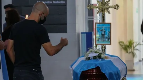 Mascherano despide al fallecido Sabella.