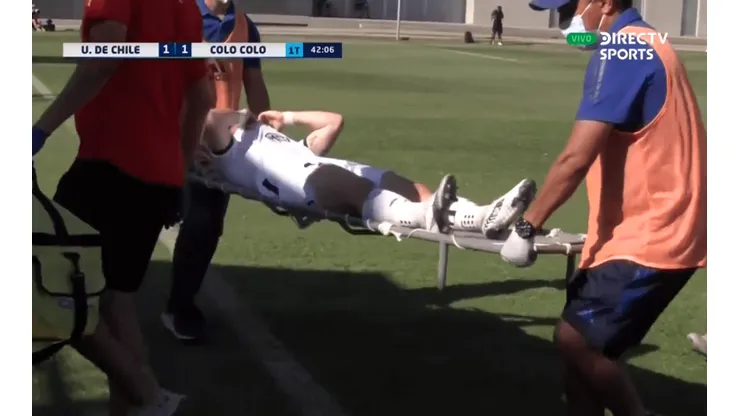 Javiera Grez se lesiona de cuidado en el superclásico femenino entre Colo Colo y la U.