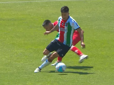 Tremendo error de Vilches para el empate a Palestino