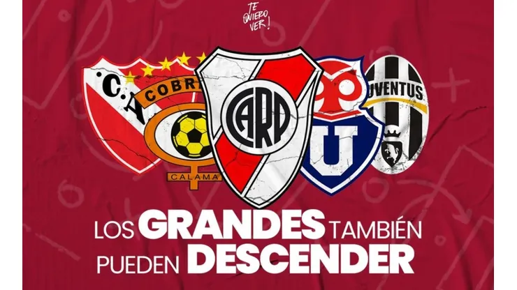 Los grandes del fútbol también han sufrido con la zona de descenso. Algunos de ellos, al final de temporada, lo concretan. De eso se trata Te Quiero Ver de esta semana.