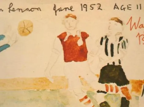 Robledo, el chileno en la portada de uno de los discos de Lennon