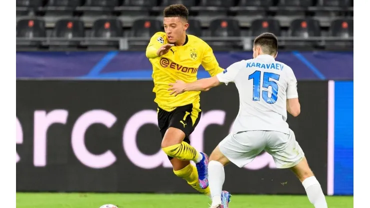 La ofensiva del Dortmund descansará en Jadon Sancho y Thorgan Hazard ante la lesión de Haaland.