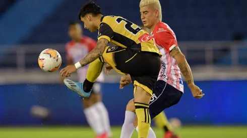 Coquimbo derrotó a Junior en Colombia por la ida de los cuartos de final de la Sudamericana.