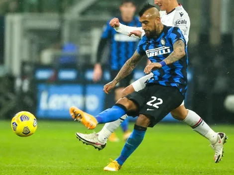 ¡Urgente! Vidal se pierde la "final" entre Inter y Shakhtar