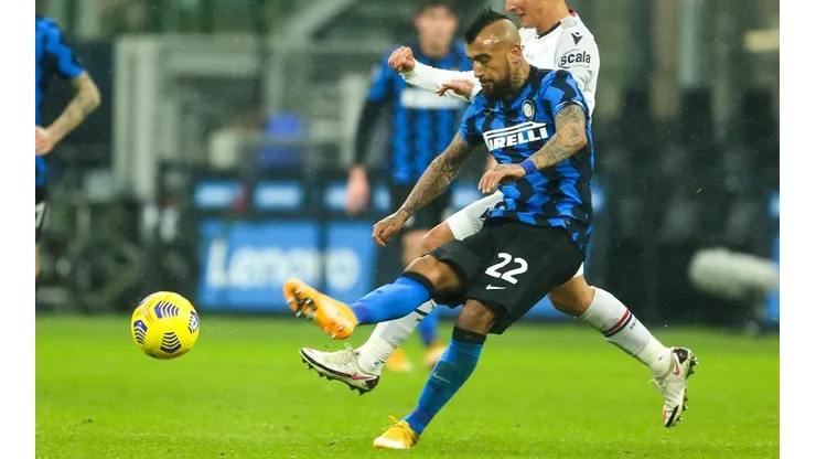 Arturo Vidal se habrá perdido los últimos dos partidos de Champions League en el Inter de Milán, el anterior por suspensión