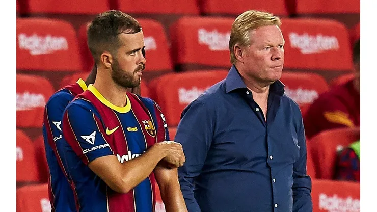 Pjanic no tuvo empacho en reclamar públicamente porque Koeman no lo hace jugar lo que, considera, merece.