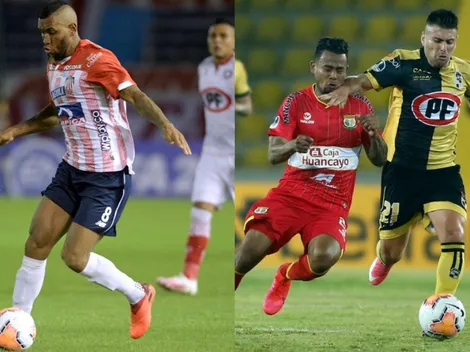 Junior y Coquimbo chocan en la ida de cuartos de final de Copa Sudamericana