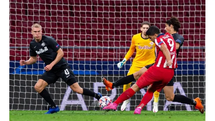 Los colchoneros vencieron 3-2 al Salzburg como local en la primera vuelta.