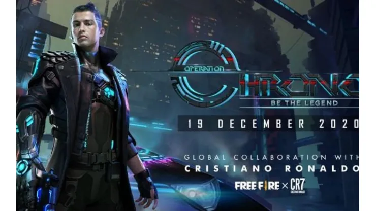 Cristiano Ronaldo llega a Free Fire