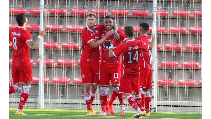 Unión La Calera se presenta como líder del Campeonato Nacional, luego de conseguir un resonado triunfo ante Everton, ahora visita a Palestino. | Foto: Agencia UNO