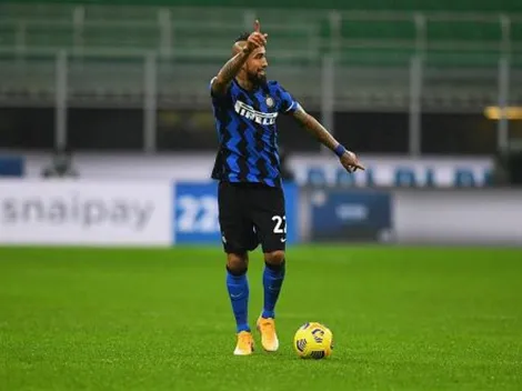 El físico de Vidal asusta a Conte para la Champions