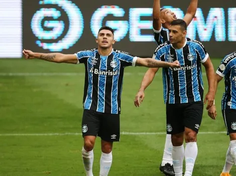 Pinares debuta en las redes: golazo para Gremio