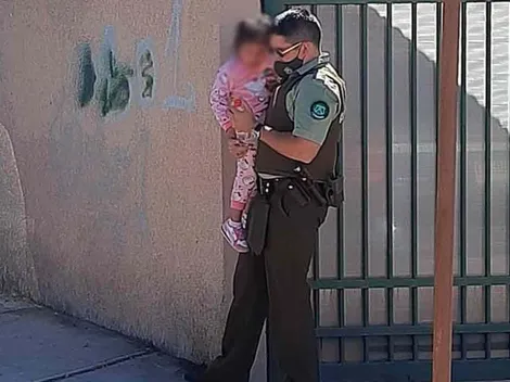 Niña encerrada en un auto al sol: padre "ejemplar" miraba el partido de Cobreloa