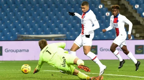 Mbappé puso la guinda de la torta del PSG ante el Montpellier