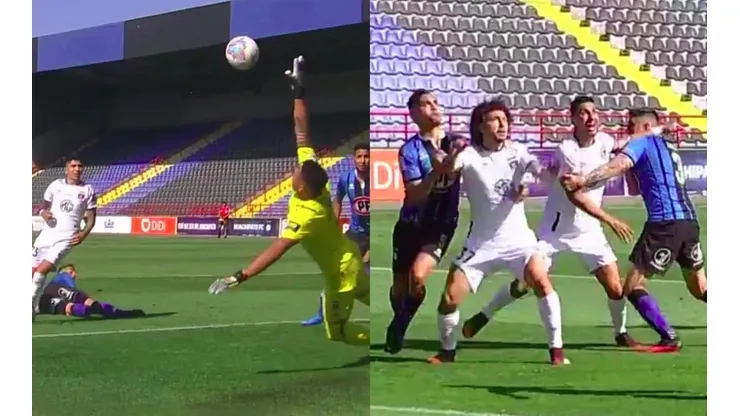 Sotelo puso el 1-1, pero Falcón de cabeza dejó a Colo Colo en ventaja 1-2.