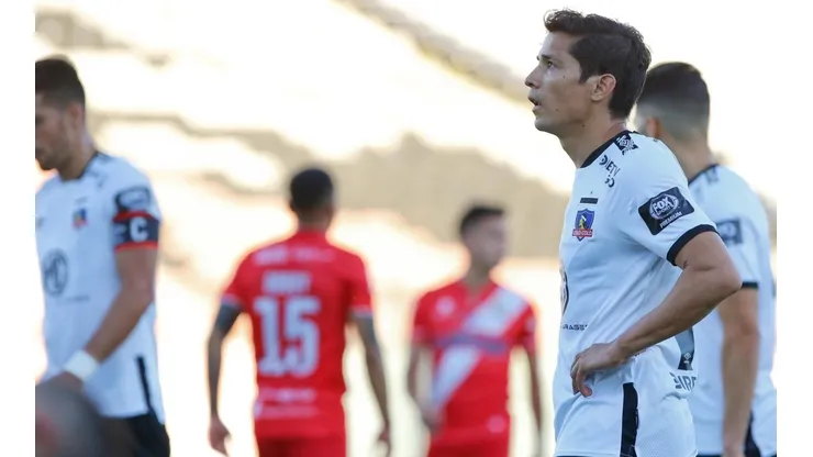 Matías Fernández en la derrota ante Curicó Unido