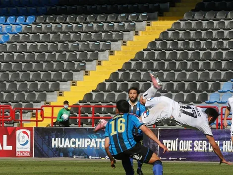 Gabriel Suazo mete un “escorpión invertido” para defender a Colo Colo