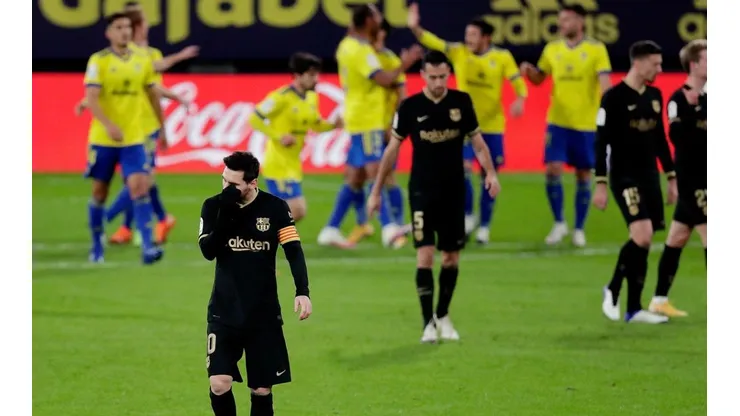Barcelona perdió contra Cádiz y cumple su peor inicio de liga en 33 años.