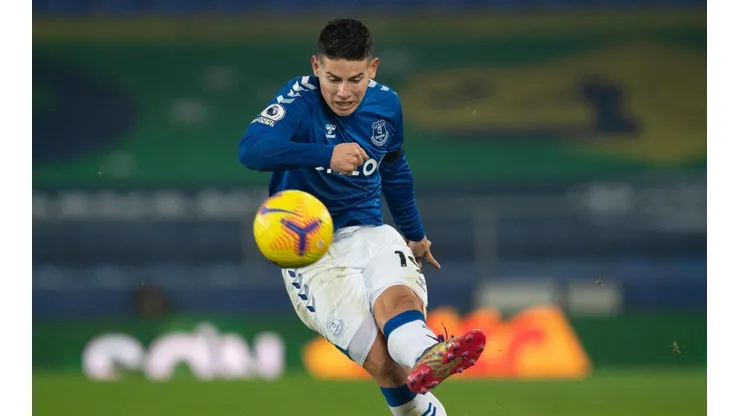 El colombiano estuvo irreconocible en cancha.