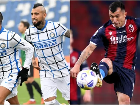 Formaciones: Alexis, Vidal y Medel titulares en el Inter vs Bologna