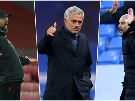 Mourinho dispara en contra de Guardiola y Klopp