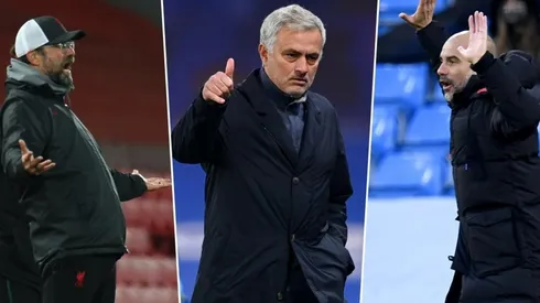 En Inglaterra apoyan la postura de Mourinho por los reclamos de Guardiola y Klopp.