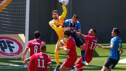 El portero Martín Arias es el jugador denunciado por la Seremi de Salud de Valparaíso.