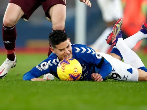 Acusan a James Rodríguez de ser "el Mesut Ozil" de Everton
