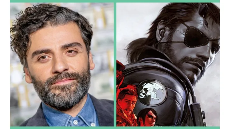Oscar Isaac y Solid Snake, de Metal Gear.