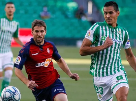Osasuna y Real Betis se enfrentan por la 12° fecha de La Liga: Horario
