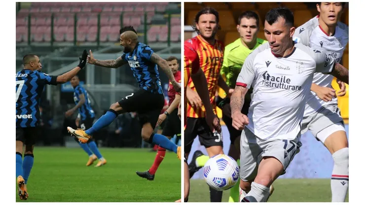 Arturo Vidal y Alexis Sánchez reciben a Gary Medel en otra jornada de la Serie A italiana en un interesante choque de chilenos.