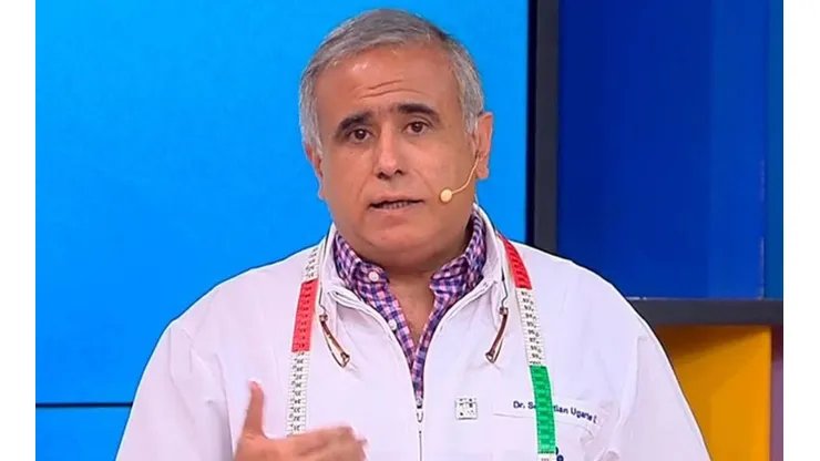 El doctor Sebastián Ugarte en el panel del matinal de TVN, "Buenos Días a Todos".