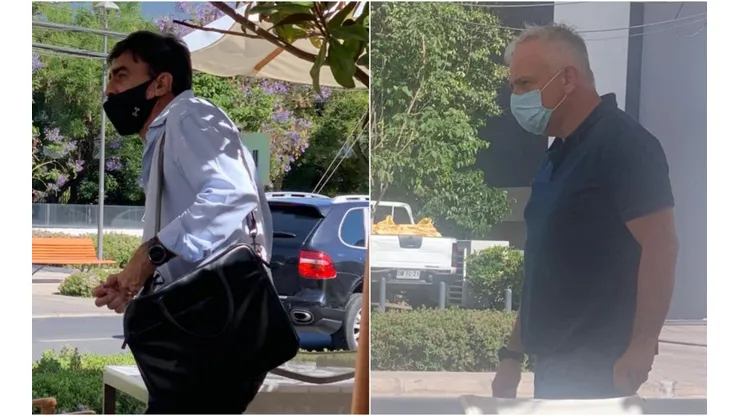 Gustavo Quinteros se reunió con Fernando Felicevich en un restaurante del sector oriente de Santiago.