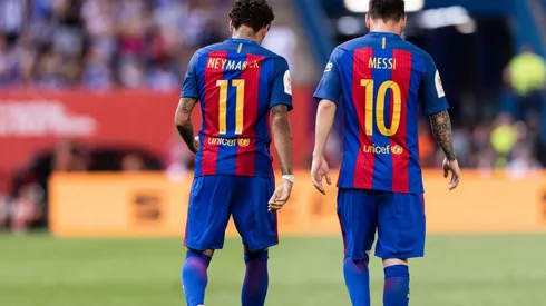 Lionel Messi y Neymar, una dupla de oro en el Barcelona